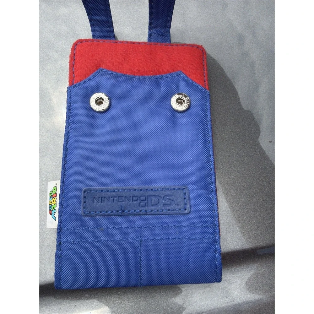 Nintendo Ds Super Mario Bros Overalls Carry Case